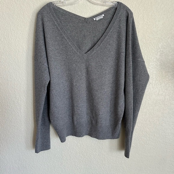 Reformation Sweaters - Reformation Cashmere V-Neck Sweater XL